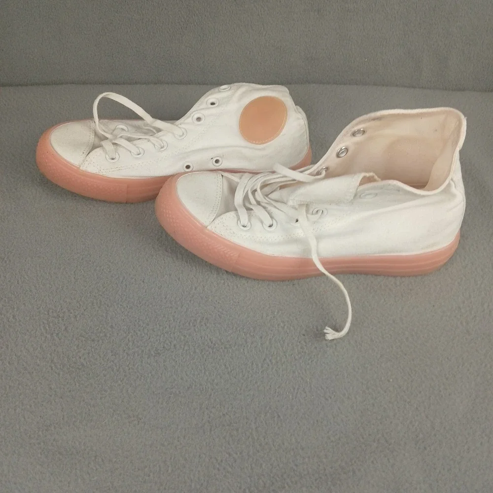 Converse Chuck Taylor All Star Hi 560645C Womens 7‎ Comfort Shoes White Sneakers